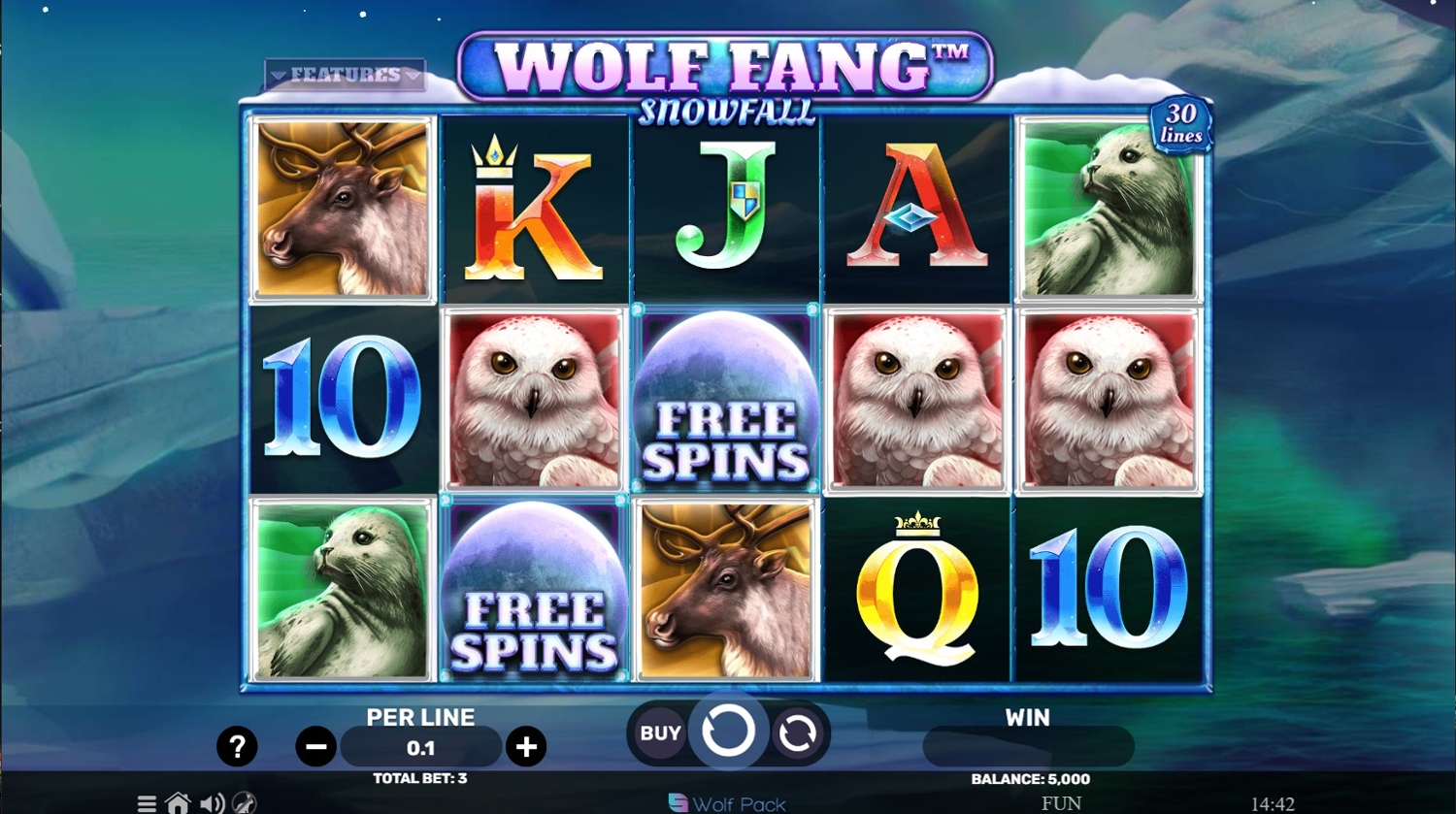 Wolf Fang Snowfall Gameplay Image