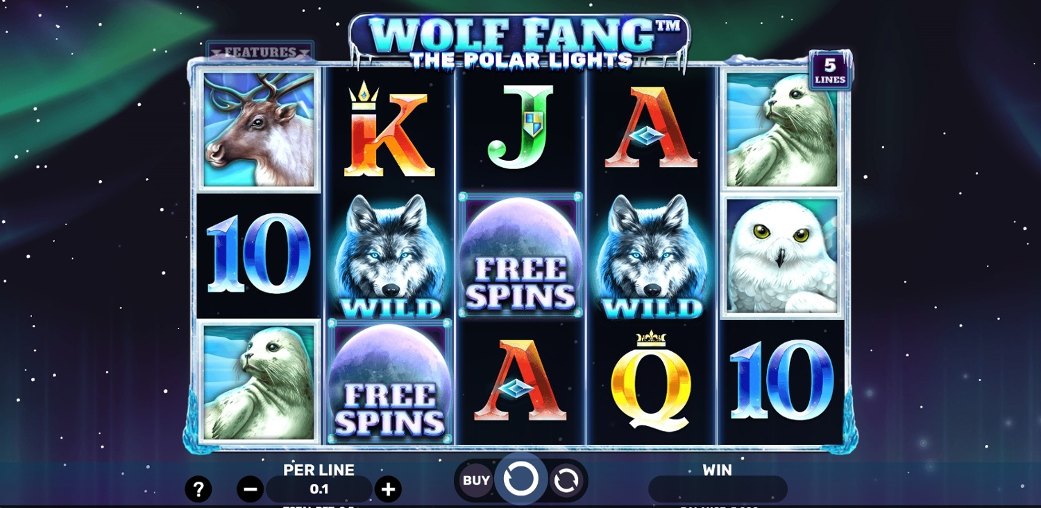 Wolf Fang: The Polar Lights Gameplay Image