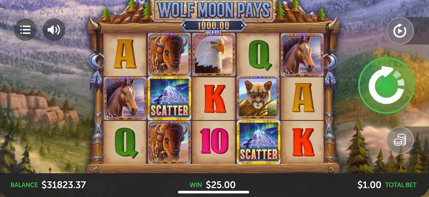 Wolf Moon Pays Gameplay Image