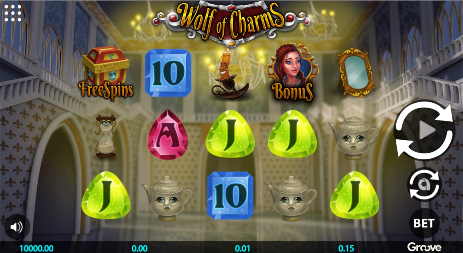 Wolf of Charms Gameplay Image