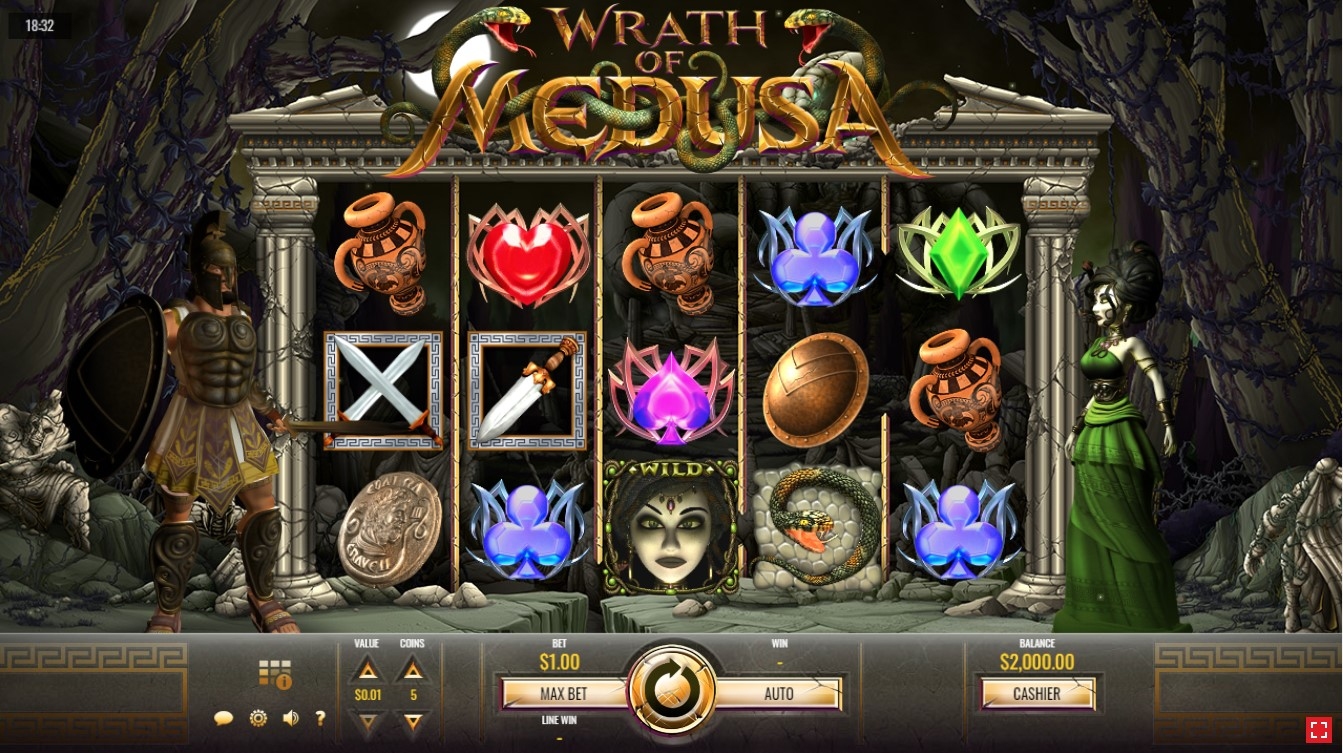 Wrath of Medusa Gameplay Image