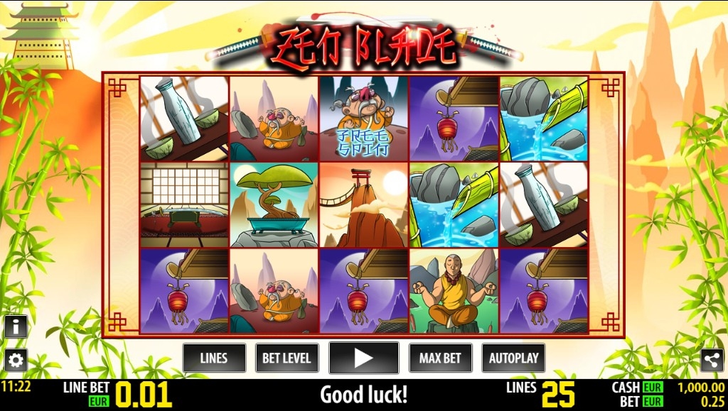 Zen Blade Gameplay Image
