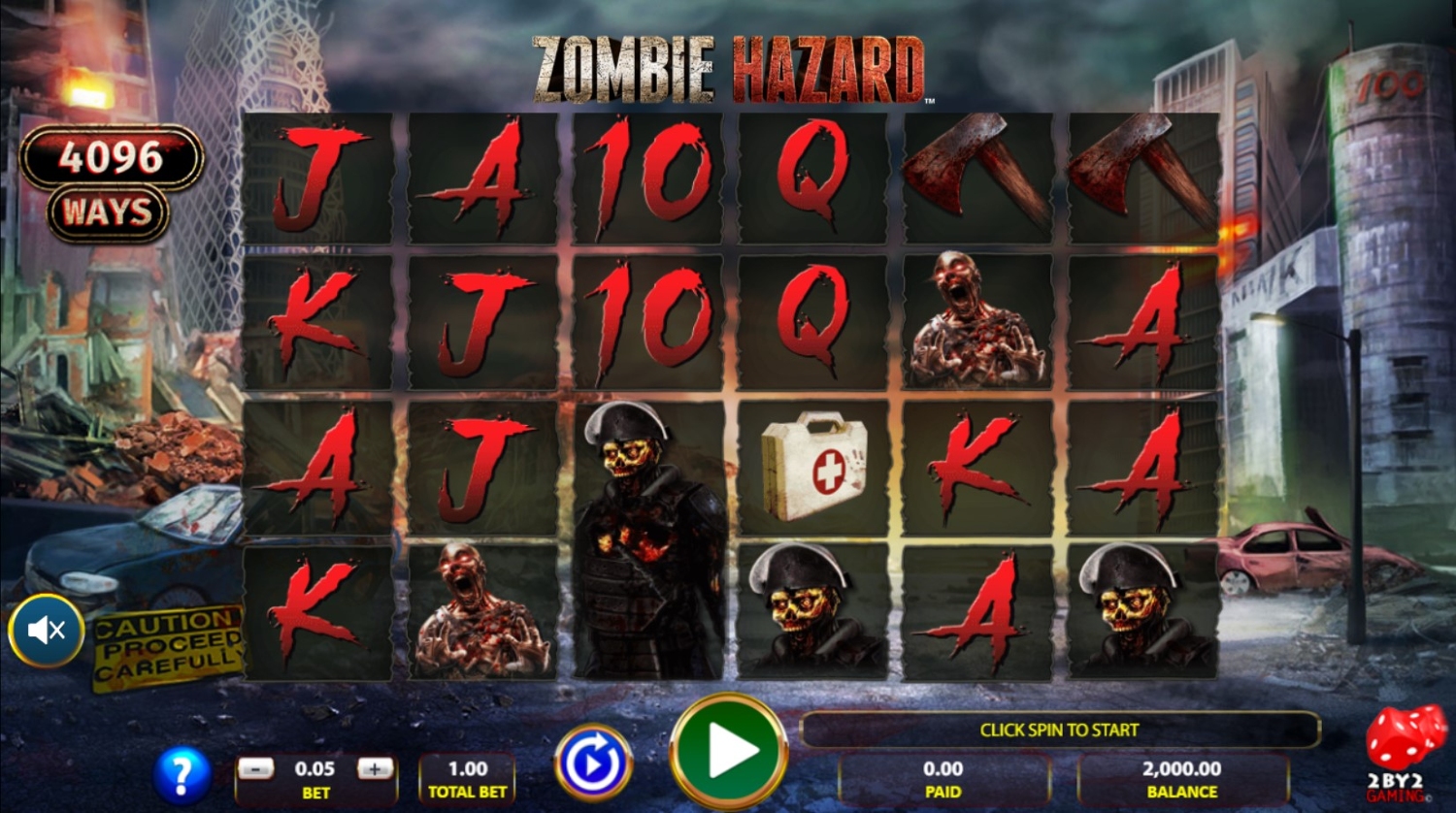 Zombie Hazard Gameplay Image