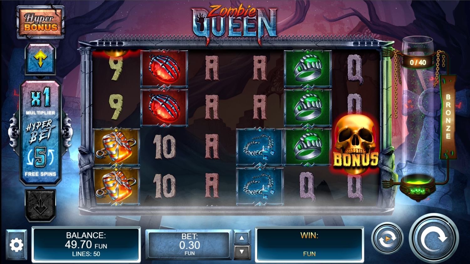 Zombie Queen Gameplay Image