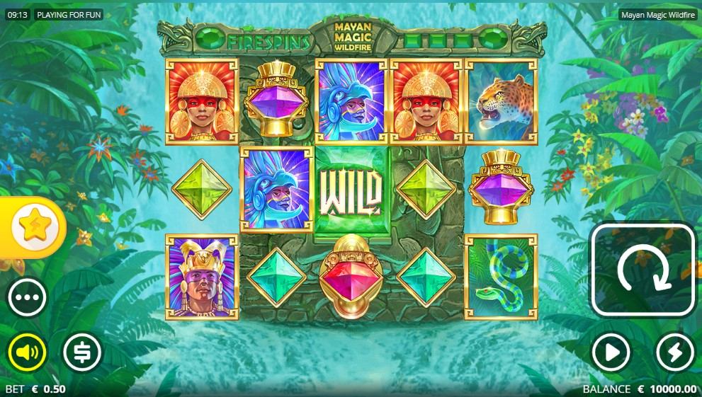 Mayan Magic Wildfire Gameplay Image